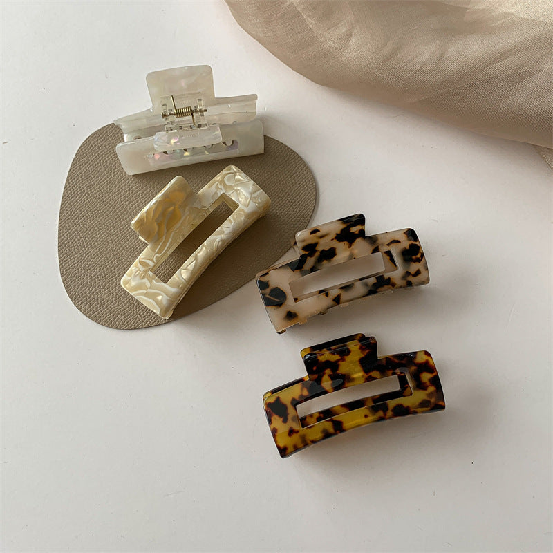 Elegant Mermaid Color Acetate Hair Claw Clip