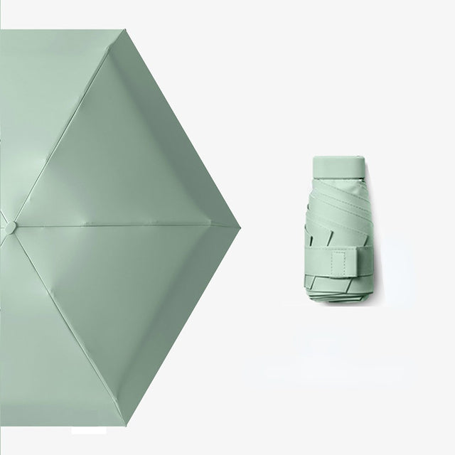 Mini Folding UV Sunshade Umbrella for Women