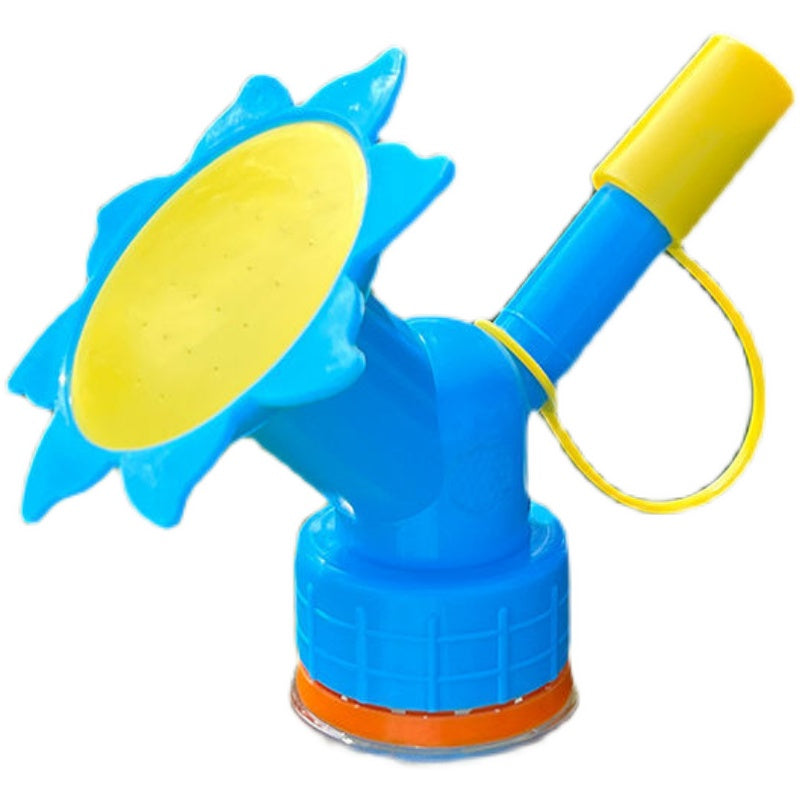 2-in-1 Plastic Watering Can with Double Sprinkler