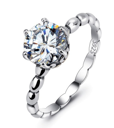 925 Sterling Silver Ring — 10 Sizes, Timeless Style