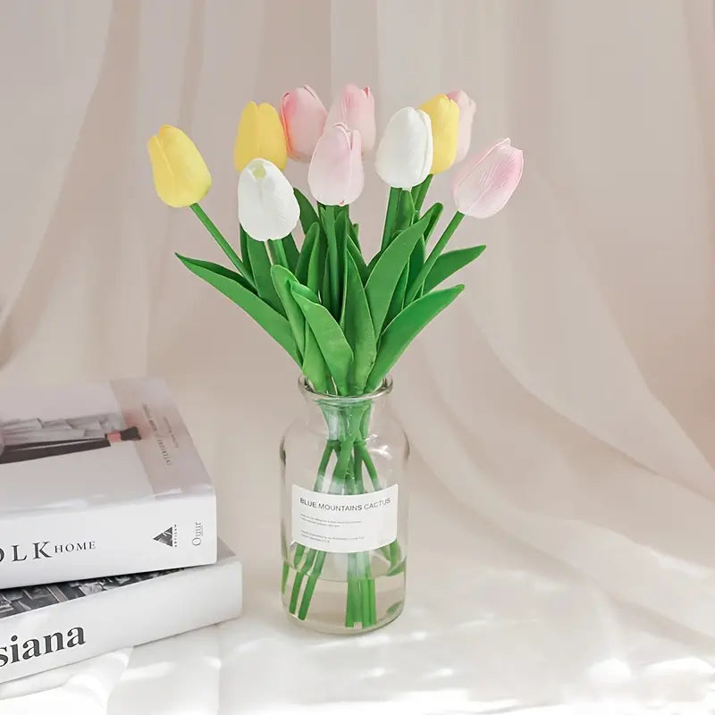 Artificial Tulip Stems 5pc — Real Tulips Die. These Don't.