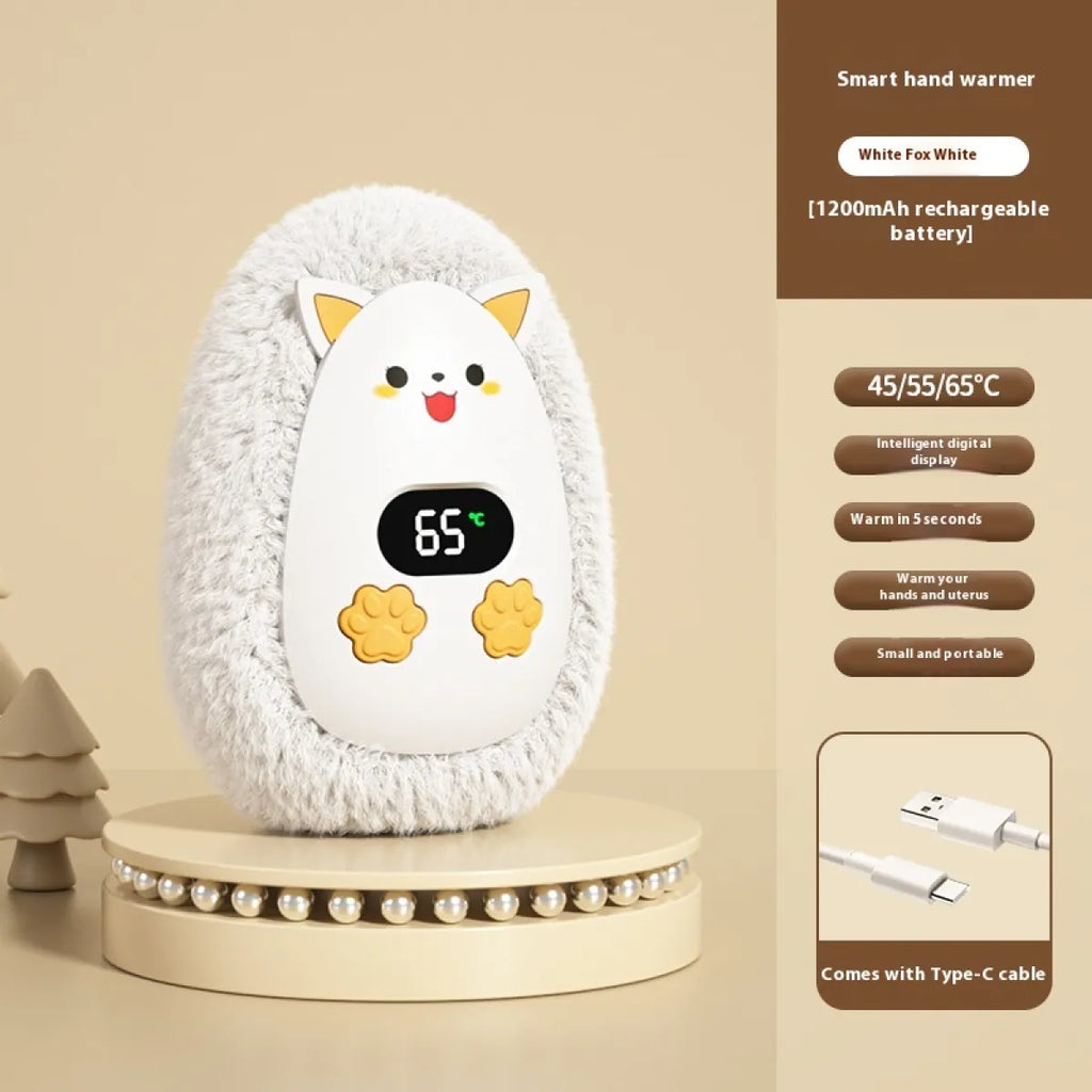 Rechargeable Hand Warmer — 3 Heat Settings, Fits Any Pocket