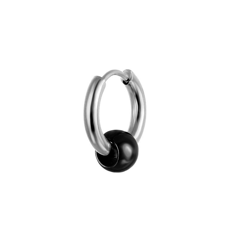 Titanium Steel Hoop Earrings — Bold, Rust-Proof, Built to Last