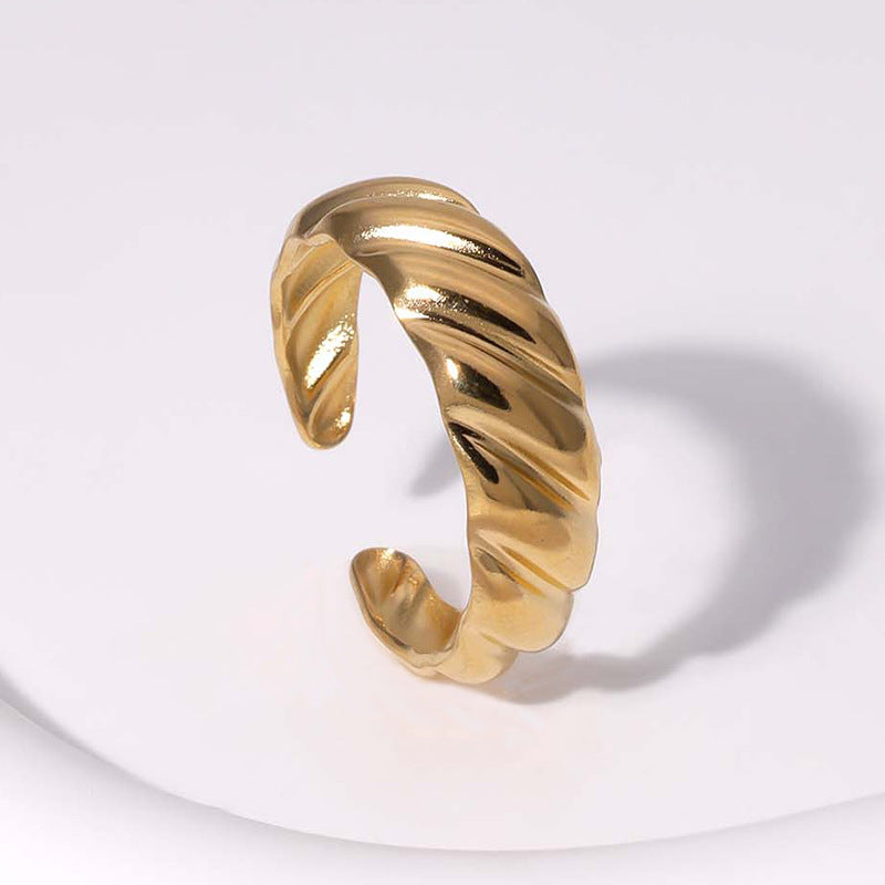 Titanium Open Ring — Minimalist Style That Goes With Everything