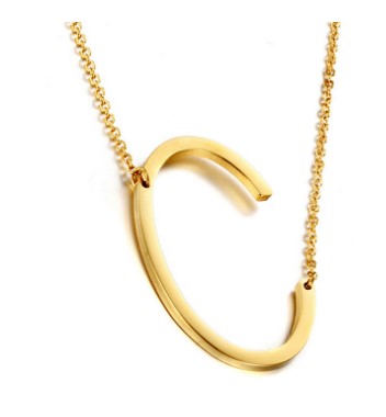 Alphabet Pendant Necklace — Your Initial, Your Story