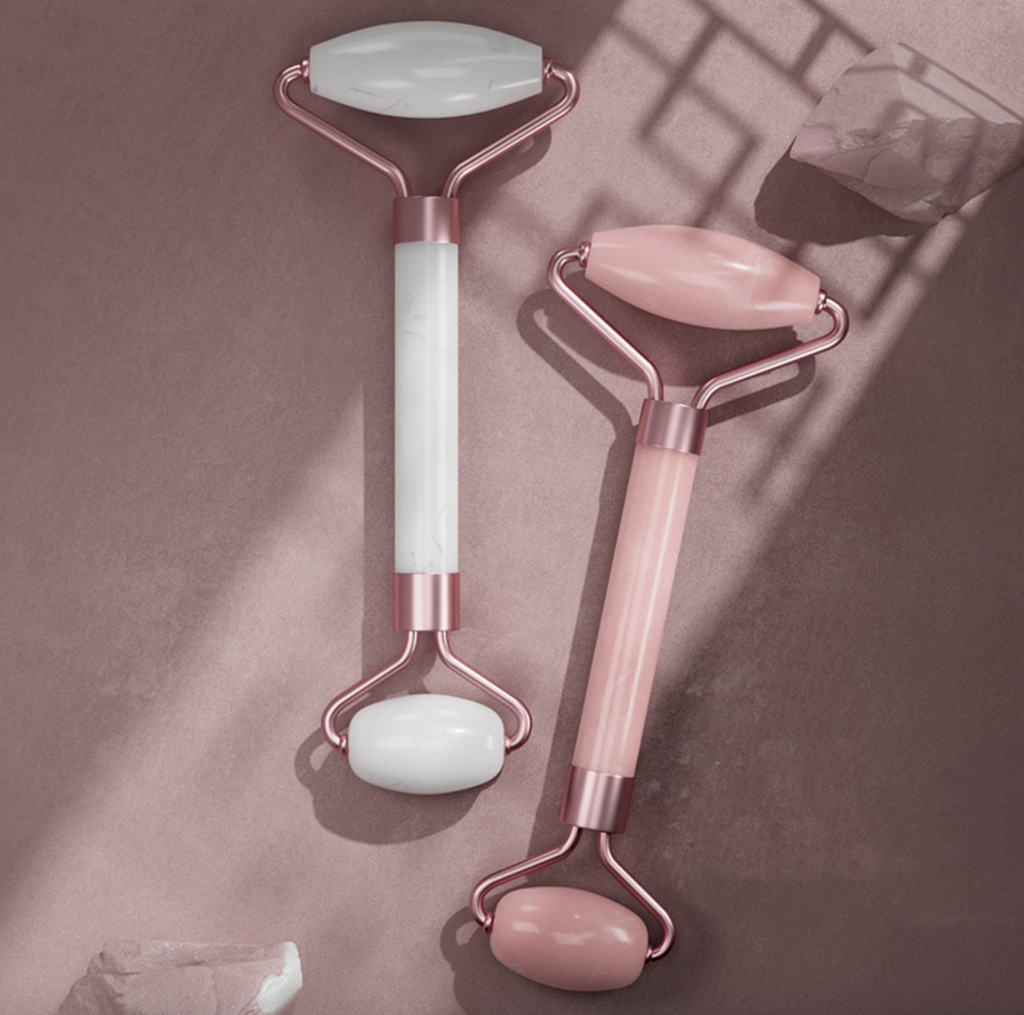 Facial Massage & Gua Sha Roller Set — Glow Up Your Skincare Routine