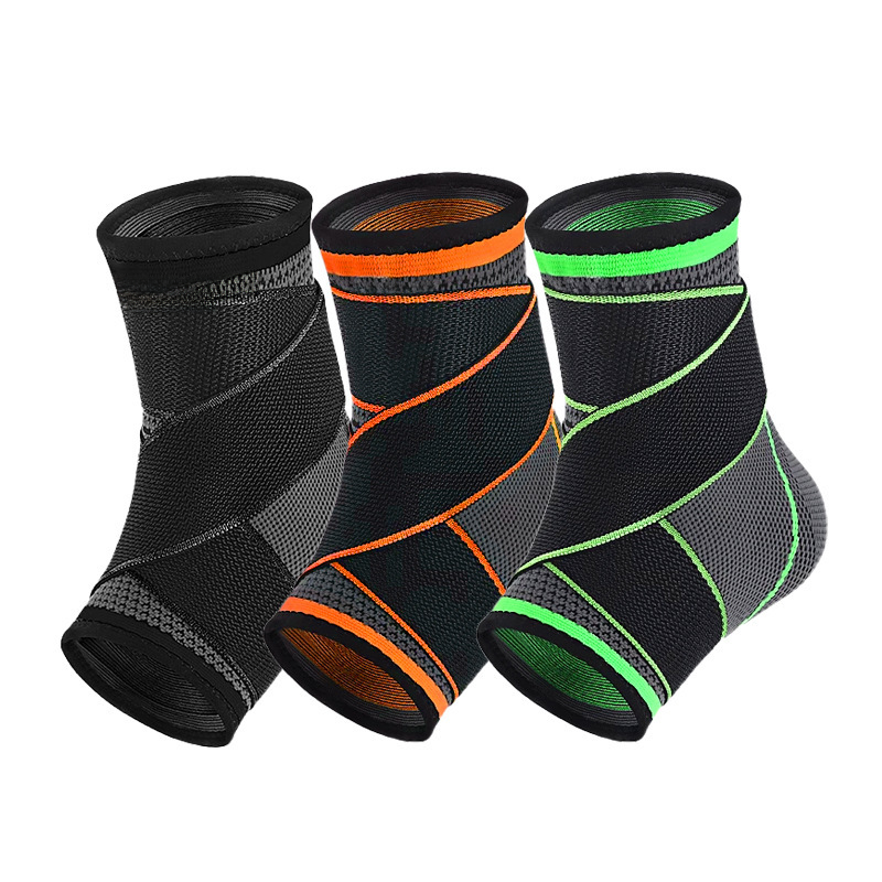 Knitted Sports Ankle Brace with Compression Support