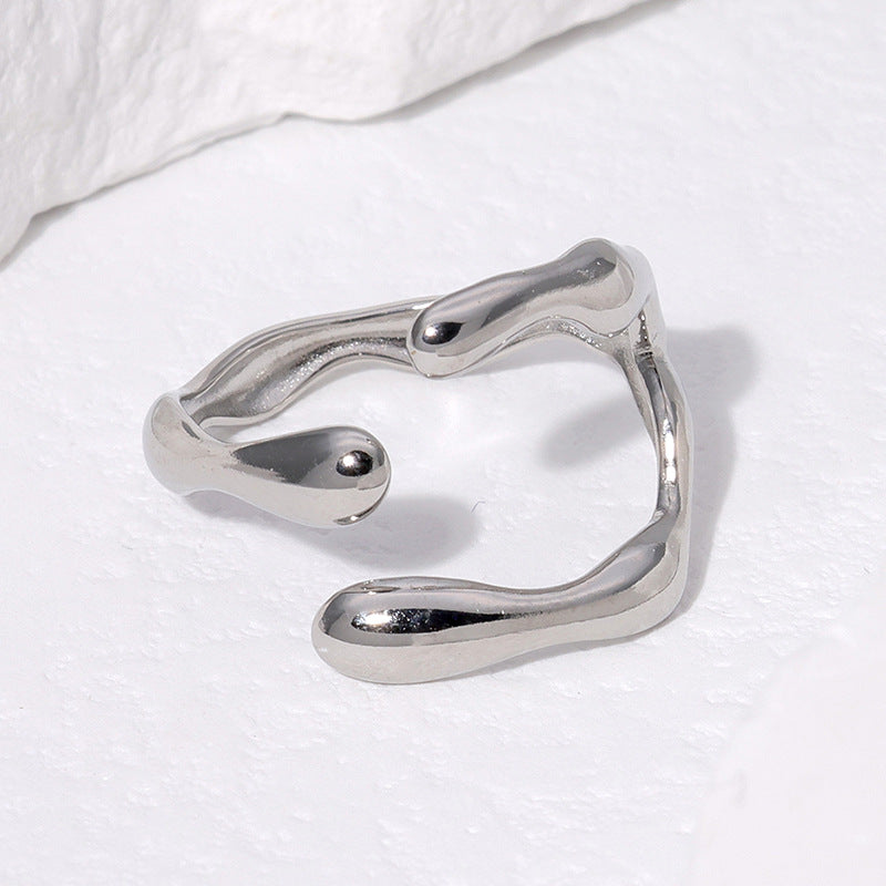 Titanium Open Ring — Minimalist Style That Goes With Everything
