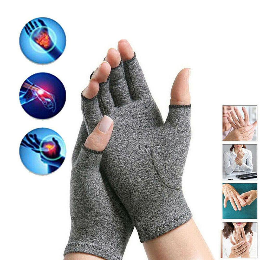 Breathable Non-Slip Half-Finger Health Care Gloves
