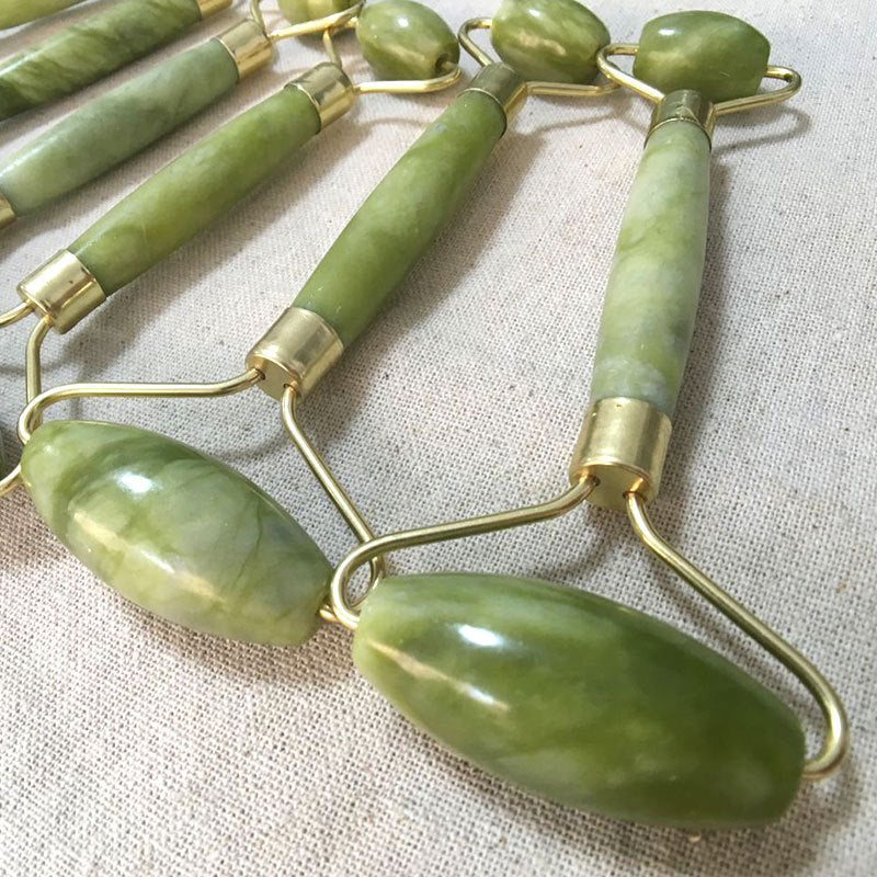 Double-Headed Jade Roller Facial Massage Tool