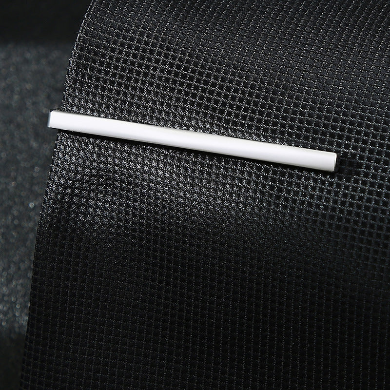 Short Men's Tie Clip — 4.5cm, 19 Styles