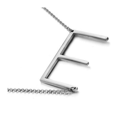 Alphabet Pendant Necklace — Your Initial, Your Story