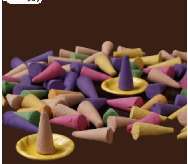 Mixed Scented Incense Cones — 78 Cones, Every Mood Covered