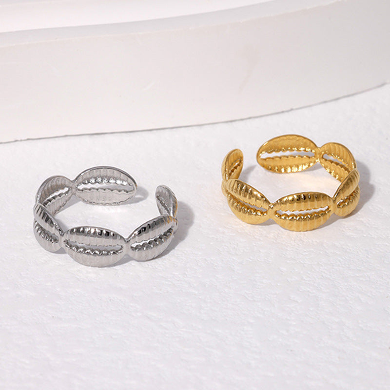 Adjustable Stainless Steel Ring for Women