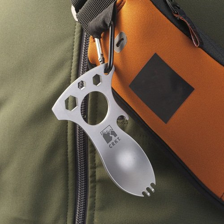 Outdoor Multi-Tool Camping Set — Spoon, Fork, Opener All in One