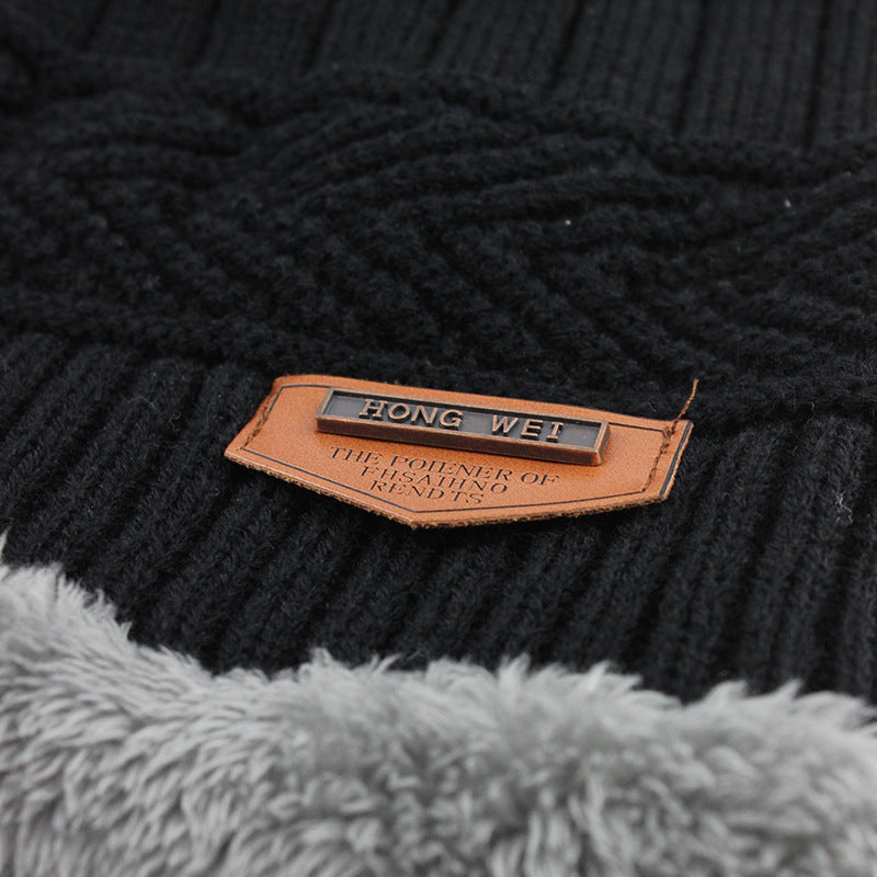Fleece-Lined Knit Beanie — Warm Inside, Clean Outside