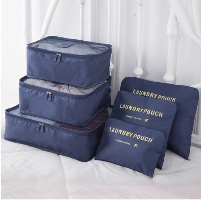 Portable Travel Packing Cubes (6-Piece) — Organize Every Trip