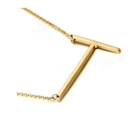 Alphabet Pendant Necklace — Your Initial, Your Story