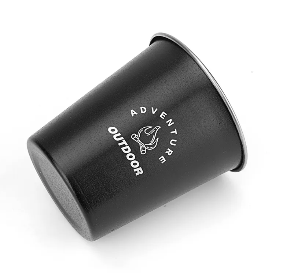 Stainless Steel Camping Cup — Rugged, Rust-Proof, Ready Anywhere