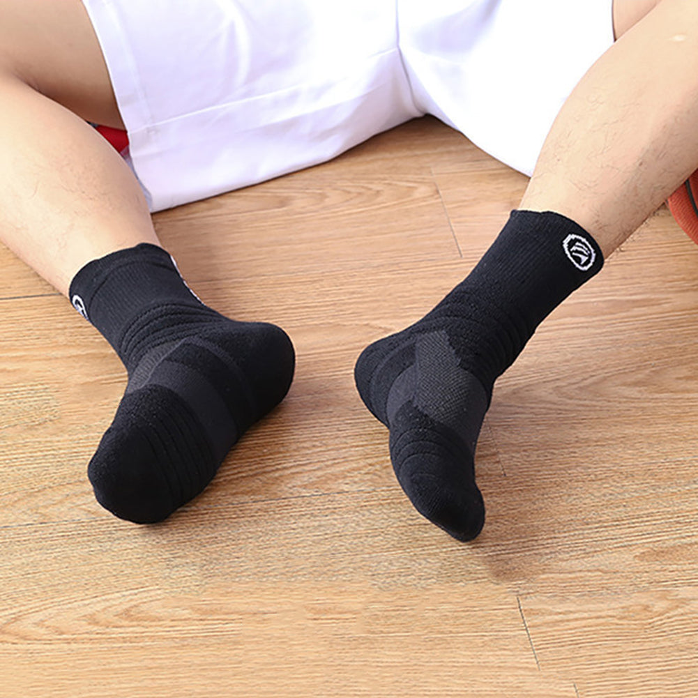 Advanced Mid-Calf Compression Sports Socks for Running
