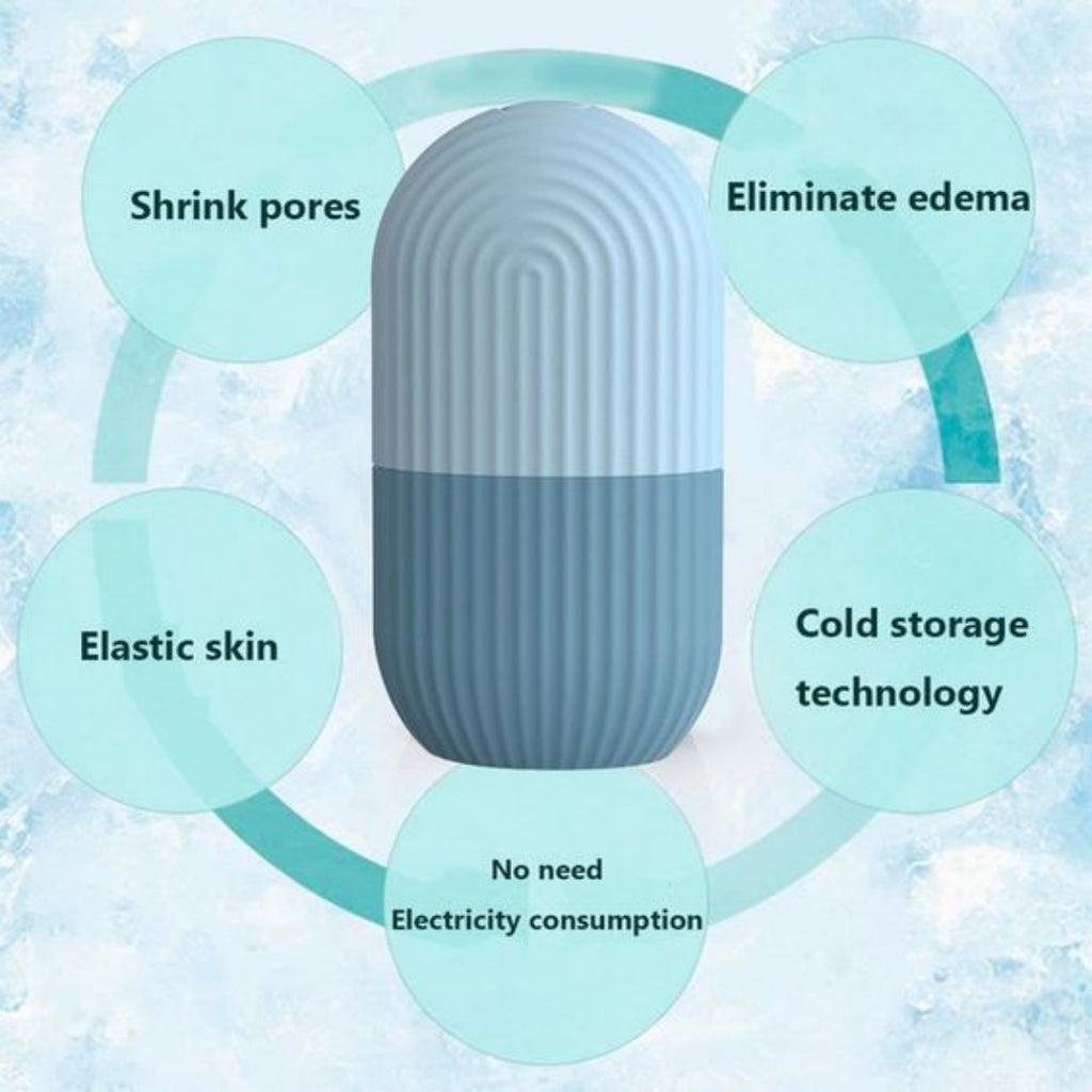 Face Ice Roller Shell Massage Tool