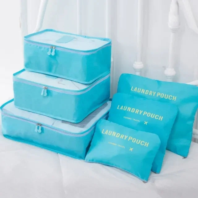 Portable Travel Packing Cubes (6-Piece) — Organize Every Trip