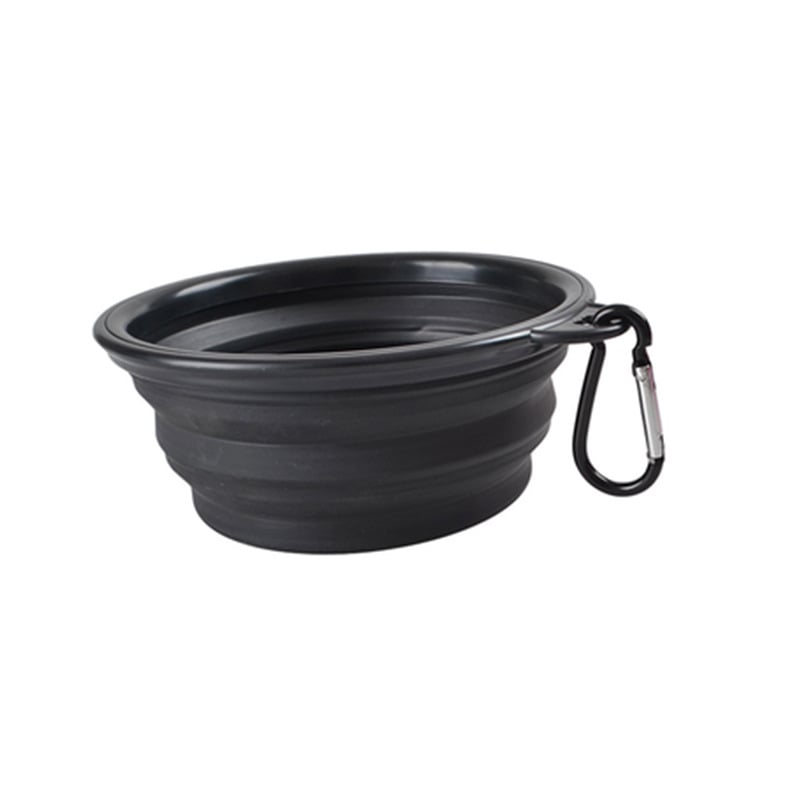 Collapsible Silicone Dog Bowl — Travel-Ready, Always