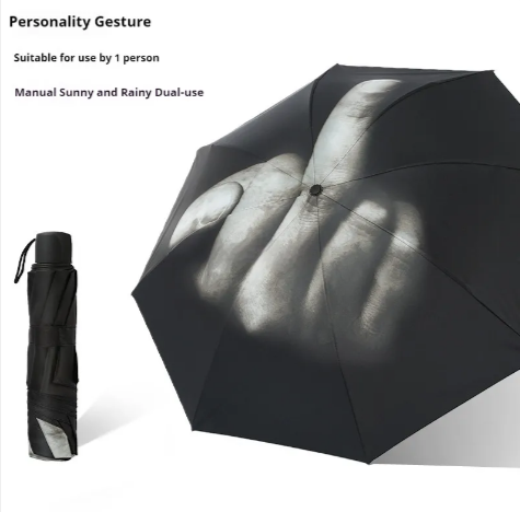 Folding Gesture Umbrella — Compact, Stylish, Ready for Anything