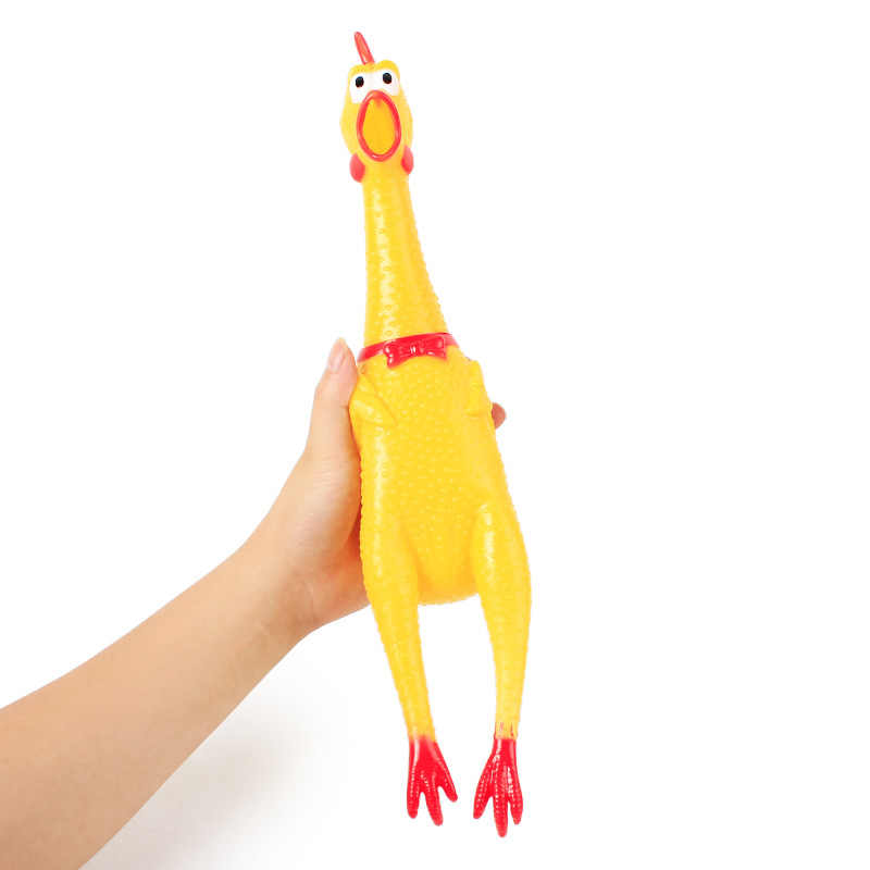 Screaming Chicken Stress Toy — Squeeze It and Let It All Out