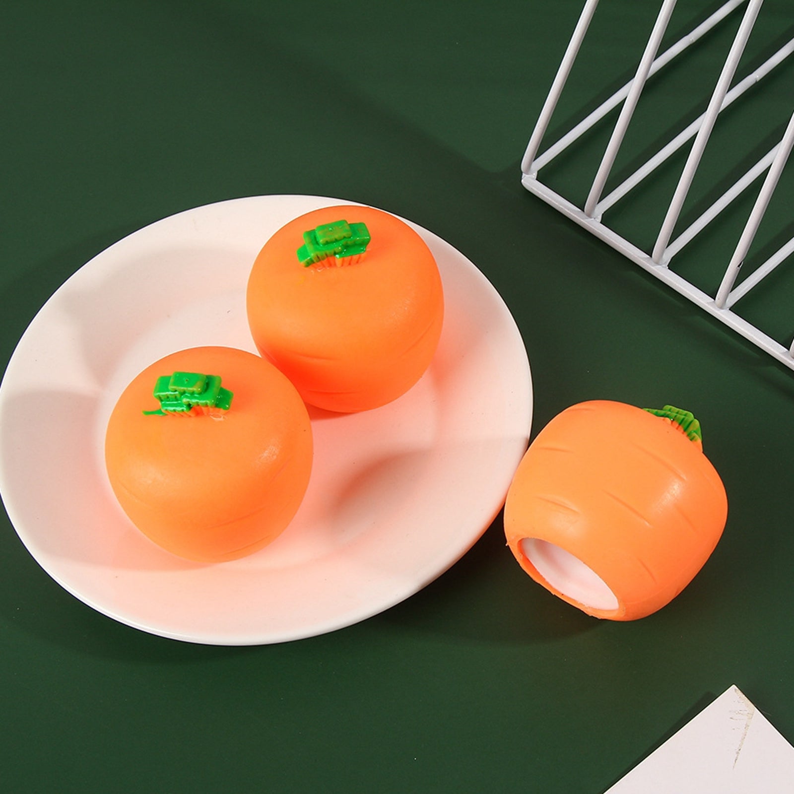 Carrot Rabbit Fidget Toy — Pull It Apart, Snap It Back, Repeat