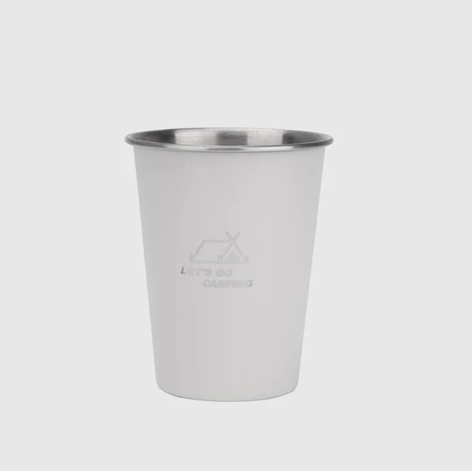 Stainless Steel Camping Cup — Rugged, Rust-Proof, Ready Anywhere