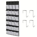 Over Door Shoe Organizer — 24 Pockets, Zero Floor Clutter