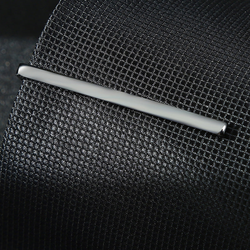 Short Men's Tie Clip — 4.5cm, 19 Styles