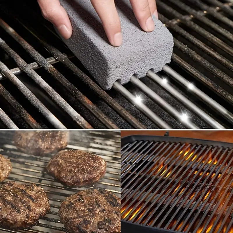 Grill Cleaning Brick — Your BBQ Fixed in 60 Seconds