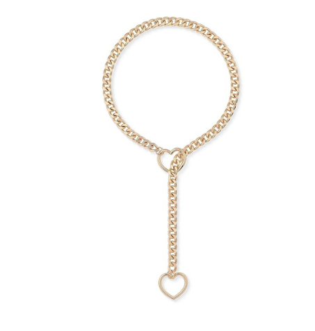 Heart Slip Chain Necklace — Adjustable Style That Goes With Everything