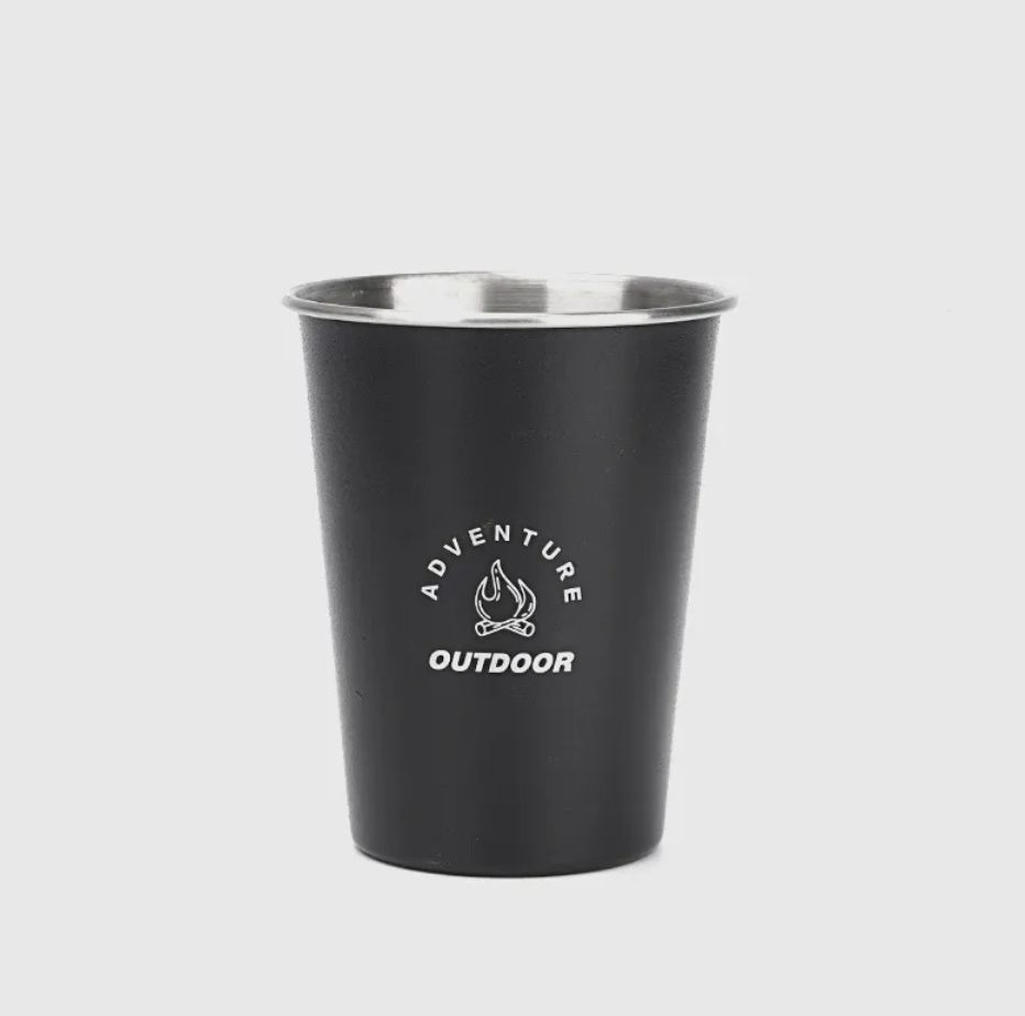 Stainless Steel Camping Cup — Rugged, Rust-Proof, Ready Anywhere