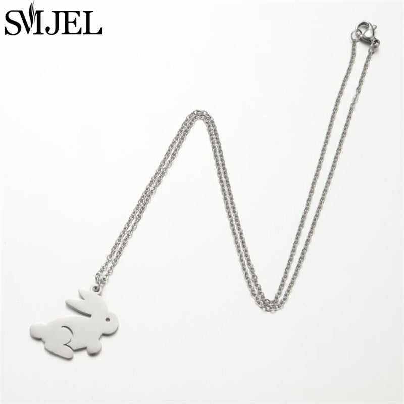 Rabbit Pendant Necklace — Cute SS Charm That Goes With Anything