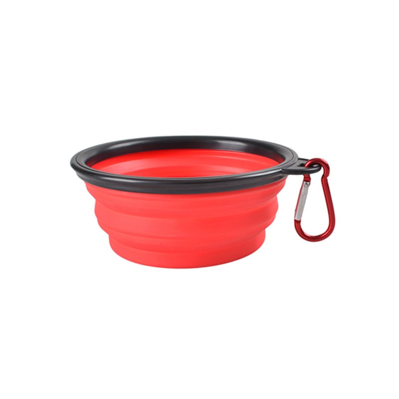 Collapsible Silicone Dog Bowl — Travel-Ready, Always
