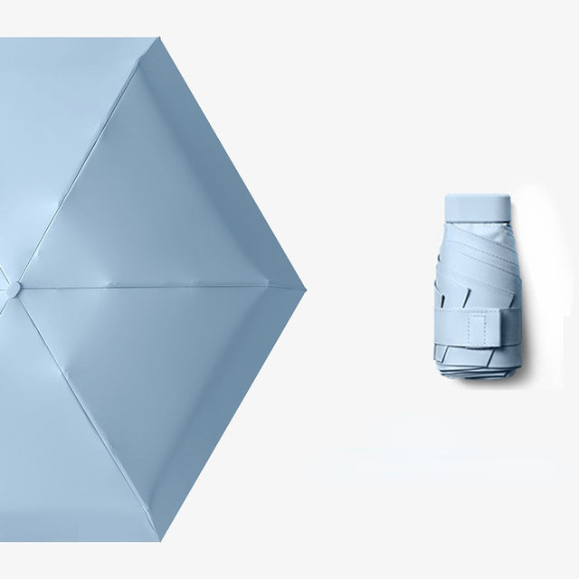 Mini Folding UV Sunshade Umbrella for Women