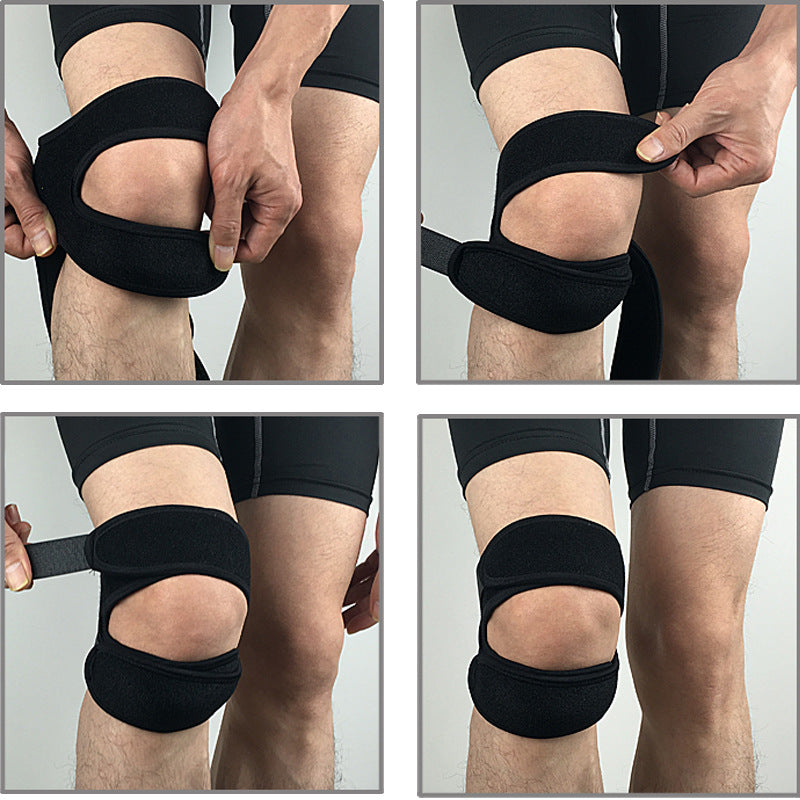 Professional Patella Strap, Sports Knee Brace, Shock Absorbing Leg Support