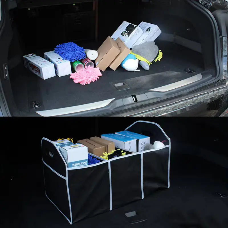Car Trunk Organizer — Fold It Up, End the Chaos