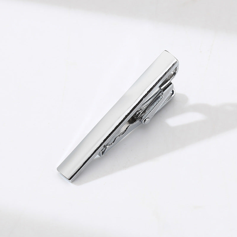 Short Men's Tie Clip — 4.5cm, 19 Styles