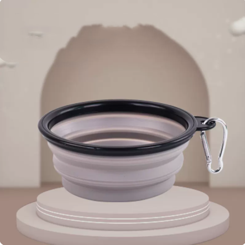 Collapsible Silicone Dog Bowl — Travel-Ready, Always