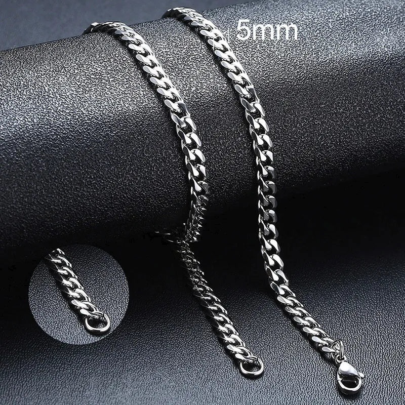 Cuban Link Chain Necklace — Thick, Heavy, Built to Last
