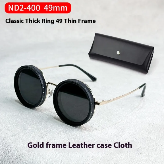 Adjustable Light-Reducing Glasses Case — 9 Protection Settings