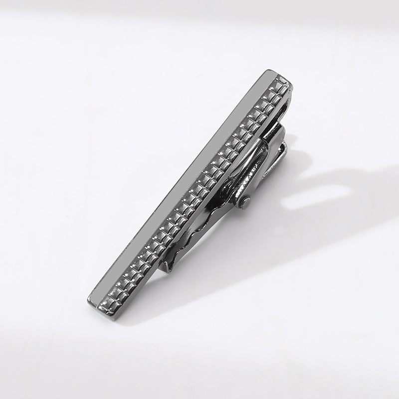 Short Men's Tie Clip — 4.5cm, 19 Styles