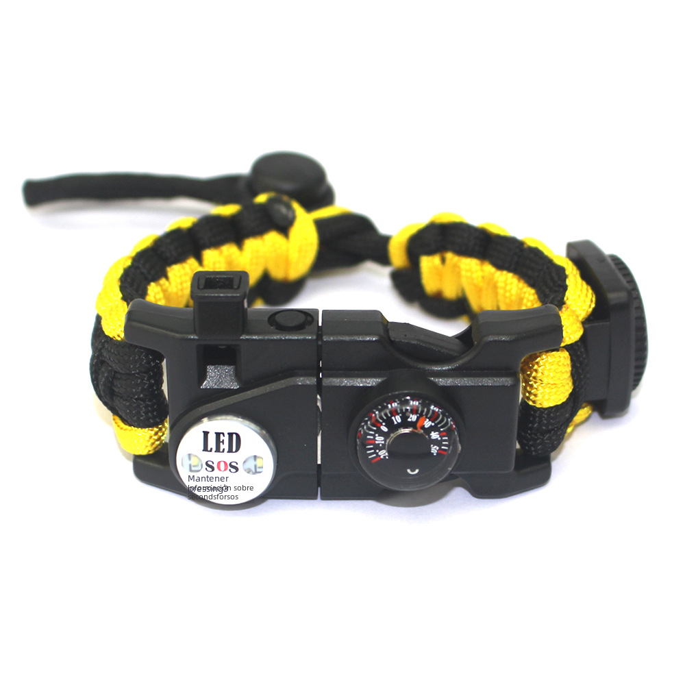 Paracord Bracelet with Fire Starter — Adventure Gear You'll Actually Wear