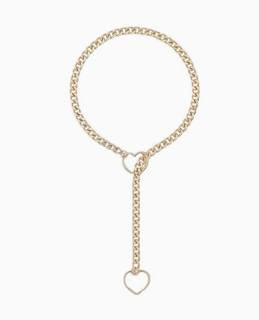 Heart Slip Chain Necklace — Adjustable Style That Goes With Everything