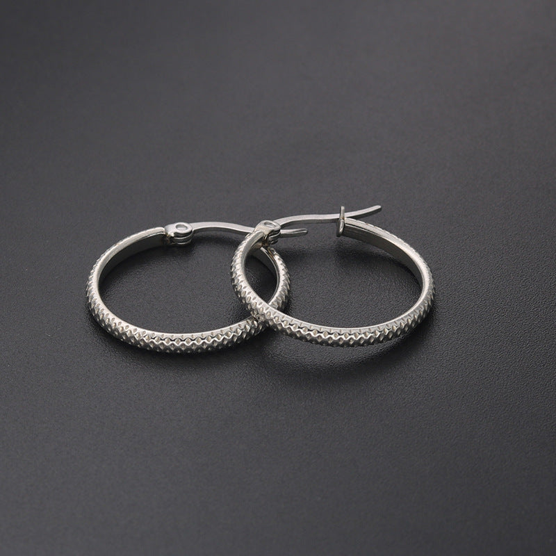 SS Hoop Earrings — Unisex, Timeless, Always On Trend