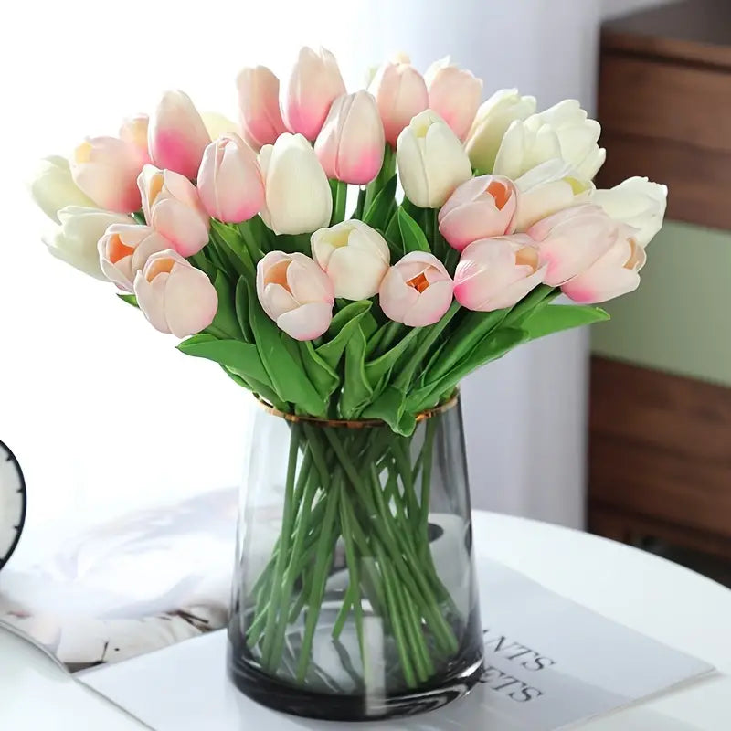 Artificial Tulip Stems 5pc — Real Tulips Die. These Don't.